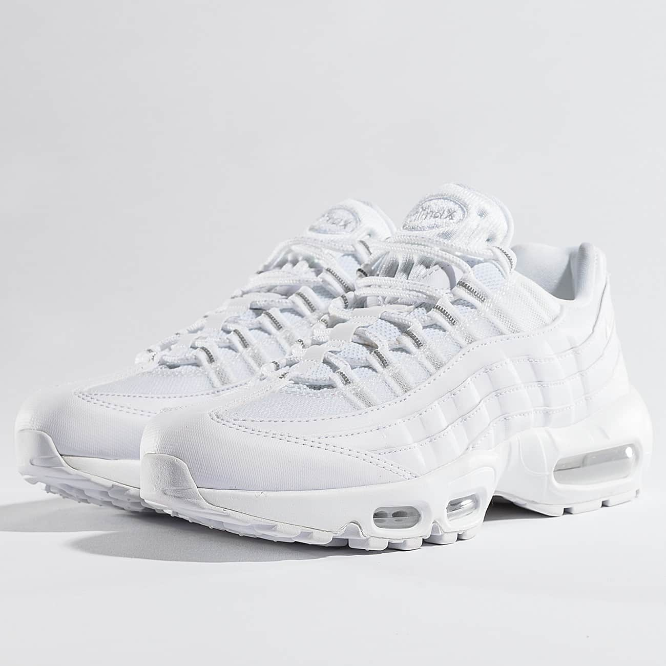 basket blanche nike air max femme